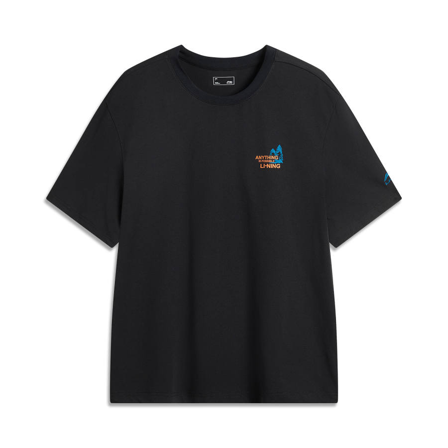 Li-Ning Li Ning Sports Life Collection T Shirt Men's Black