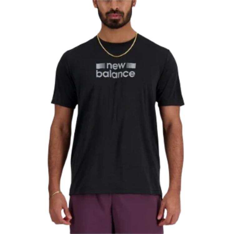 New Balance New Balance T Shirt Unisex Black