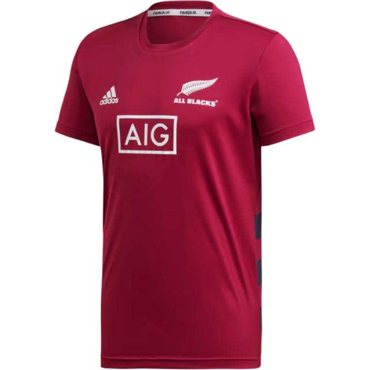 Adidas Adidas T Shirts Men's Red Crew Neck Moderate