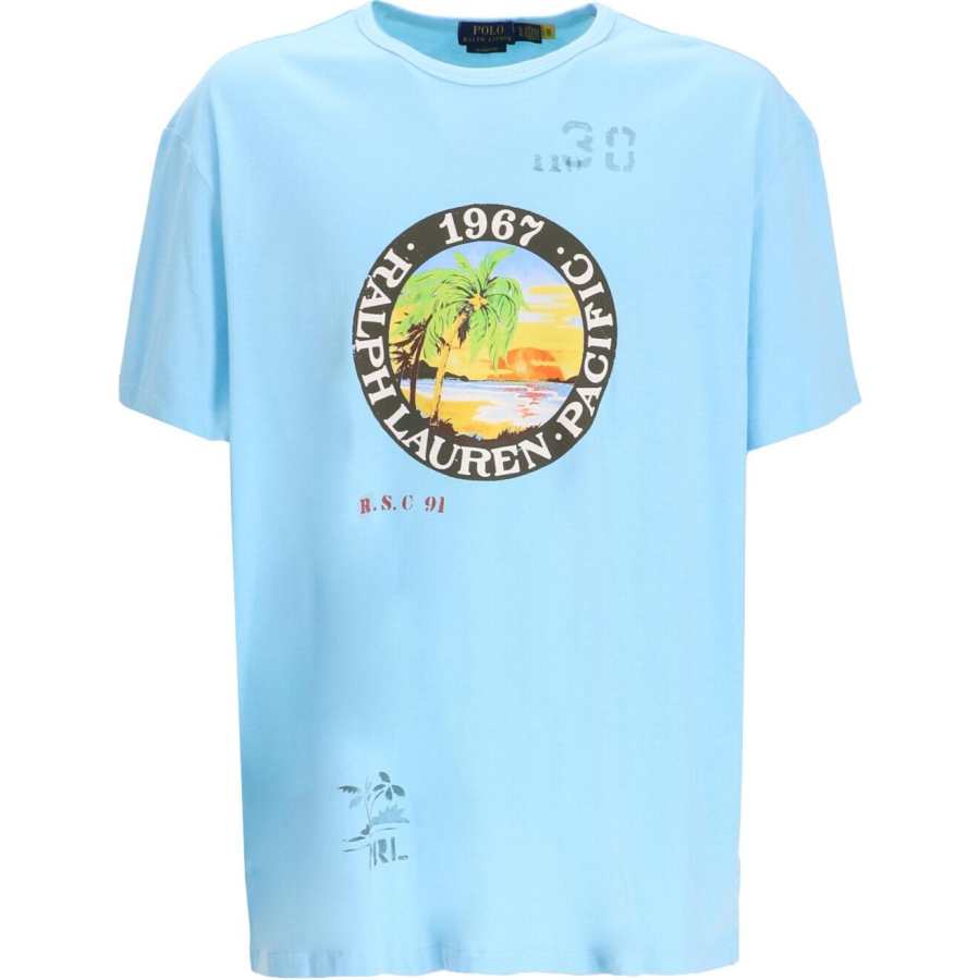 Polo Ralph Lauren Classic Fit Jersey Graphic T Shirt