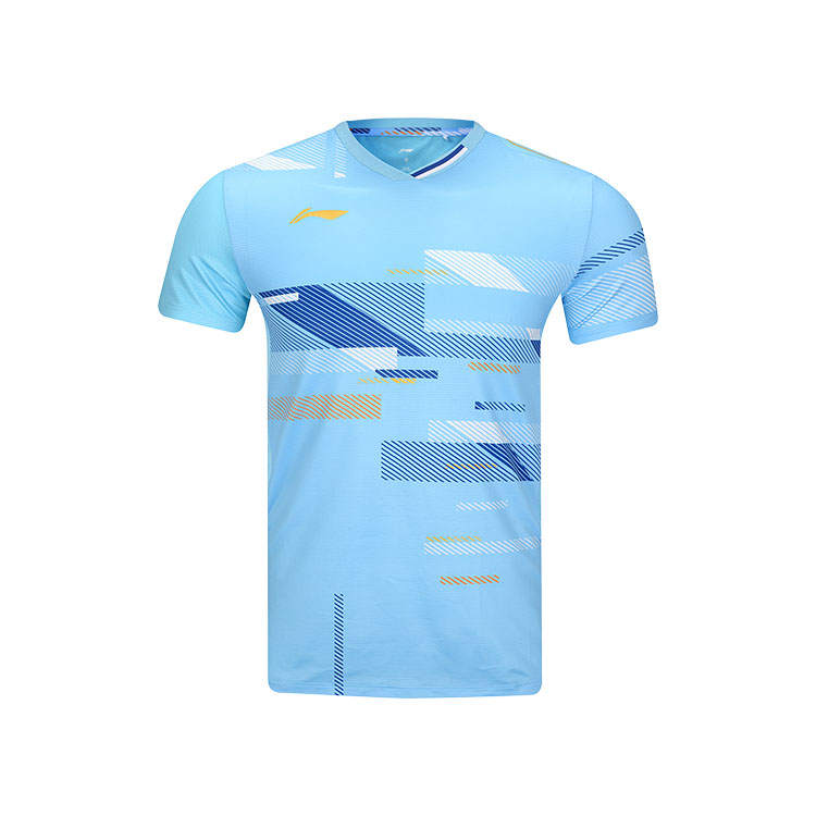 Li-Ning Li Ning T Shirt Unisex Moon White Blue