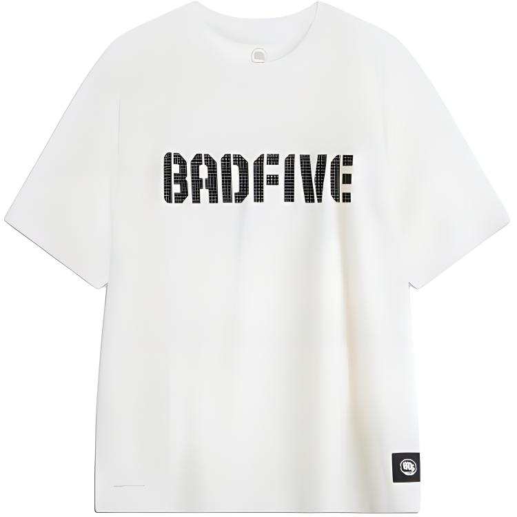 Li-Ning Li Ning BadFive Collection Basketball Collection T Shirt Men's Ivory