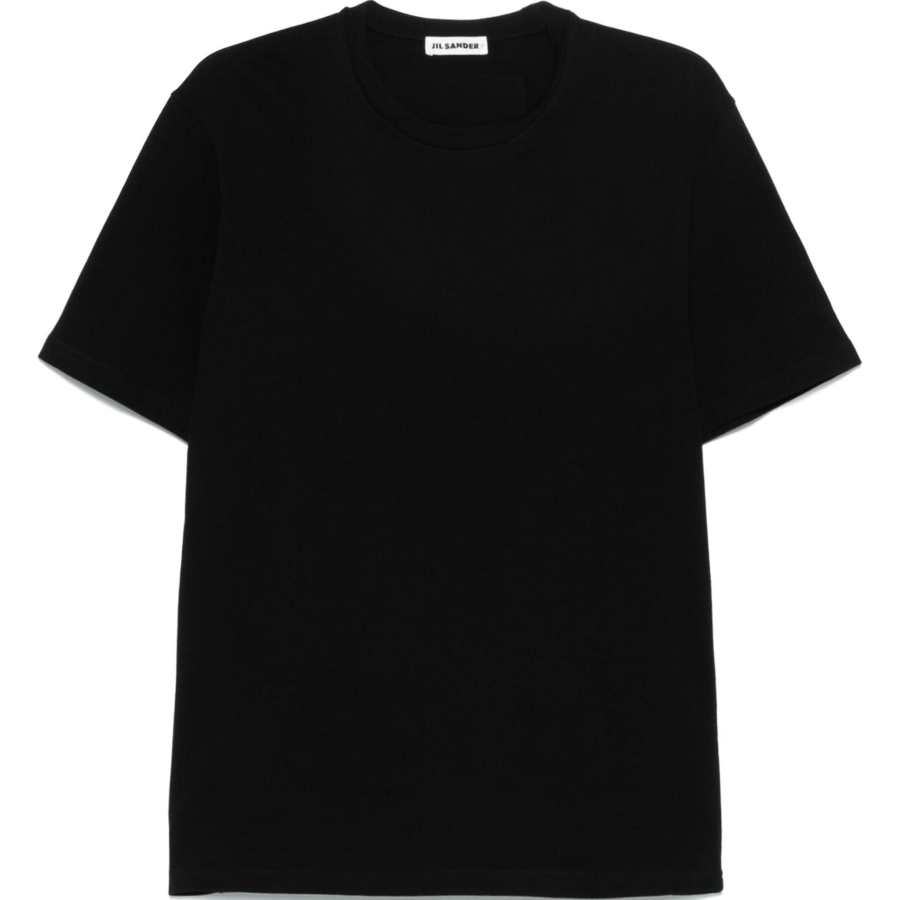 JIL SANDER Jil Sander logo-patch T-shirt