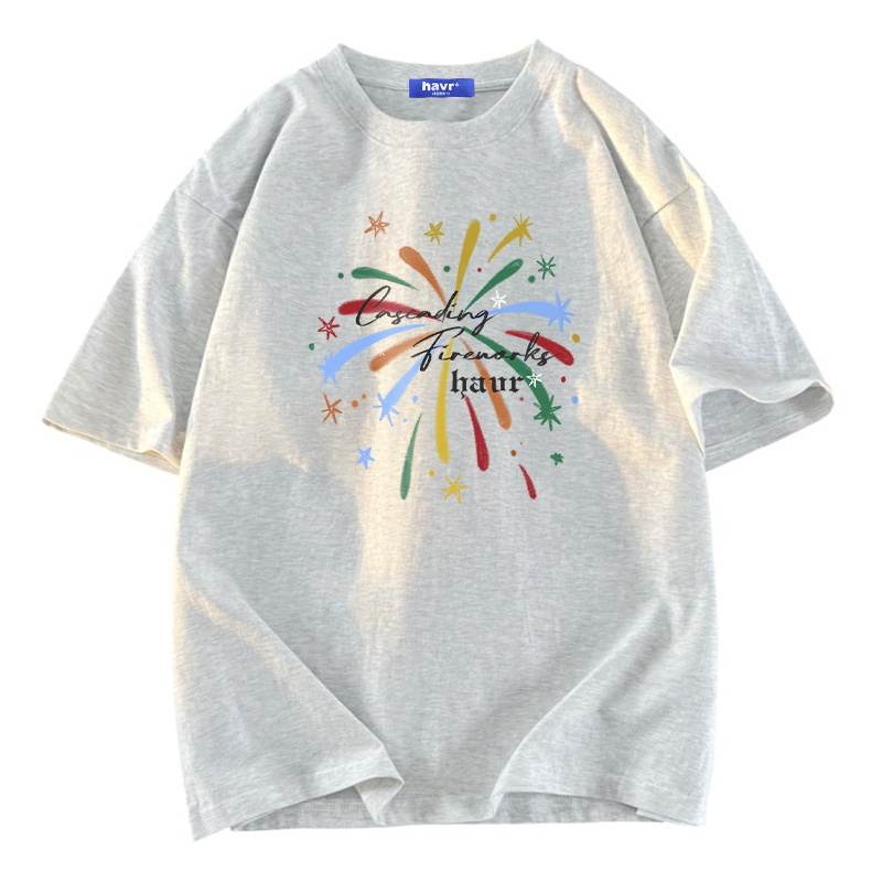 HAVR T Shirts Unisex Crew Neck Thin Heavyweight
