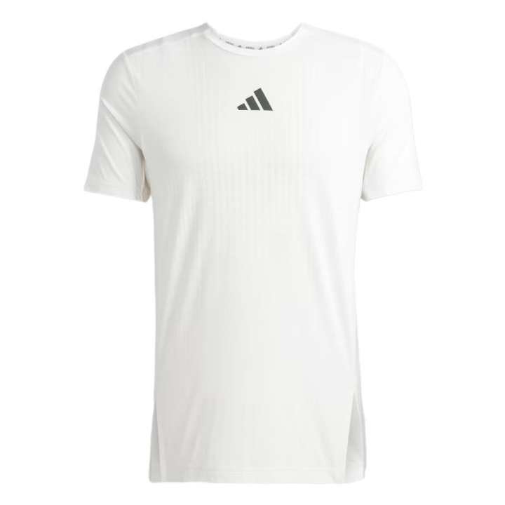 Adidas Adidas AirchillClimacool T Shirt Men's White/Chalk White