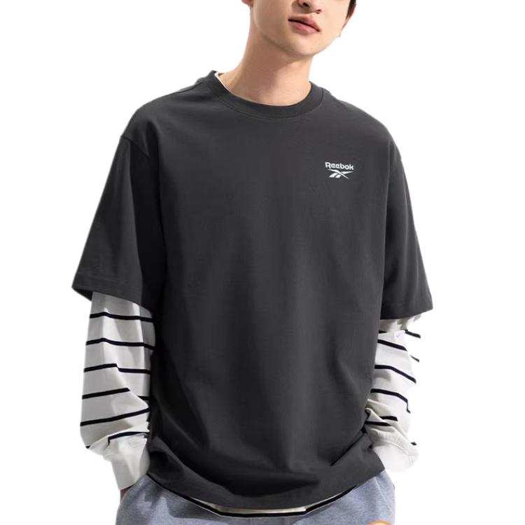 Reebok T Shirt Unisex Carbon Black