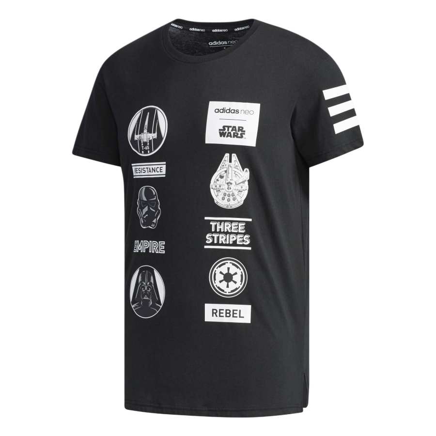 Adidas Neo x XINGQIUDAZHAN,LIANMINGKUAN T Shirt Men's Black