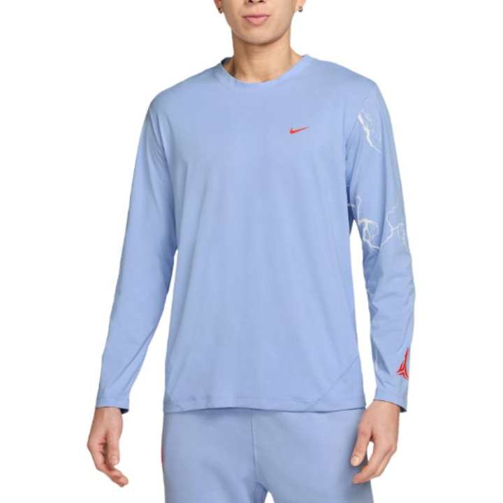 Nike Nike T Shirts Men's Blue Crew Neck