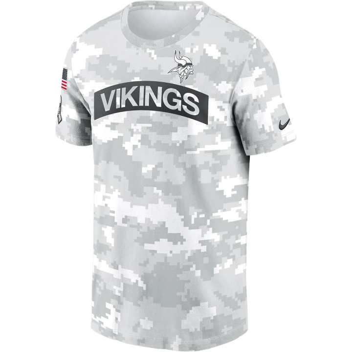 Nike Nike Minnesota Vikings Salute To Service Edge Arch Men's Nike Dri FIT Nfl T Shirt