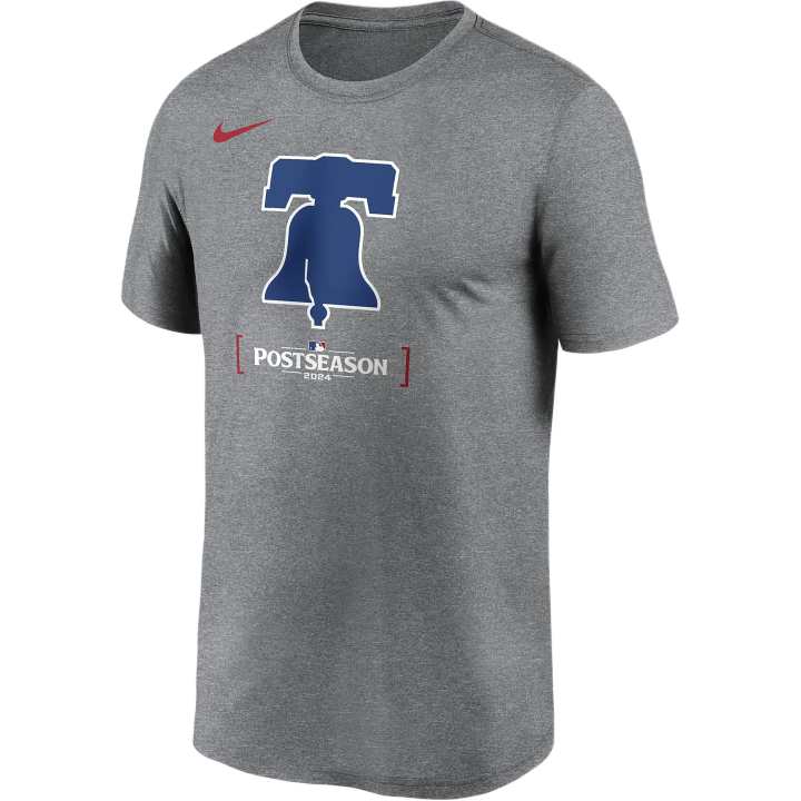 Nike Nike X MLB Dri FitPhiladelphia Phillies T Shirt Men's Charcoal Heather