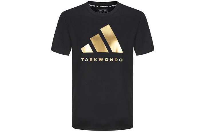 Adidas Adidas T Shirt Unisex Black Gold