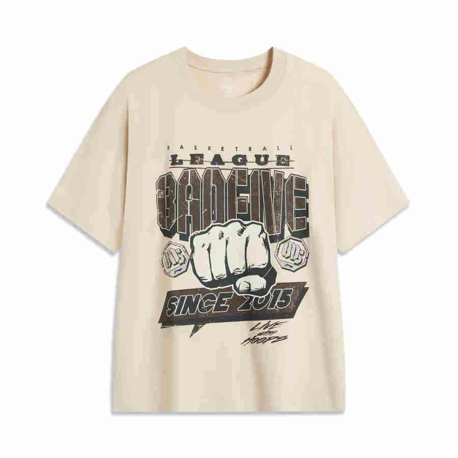 Li-Ning Li Ning Fitness Series T Shirt Men's Khaki