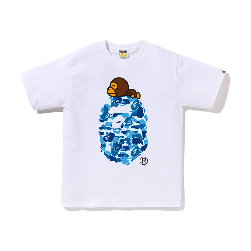 A BATHING APE Bape 1st Camo Milo On Big Ape Tee