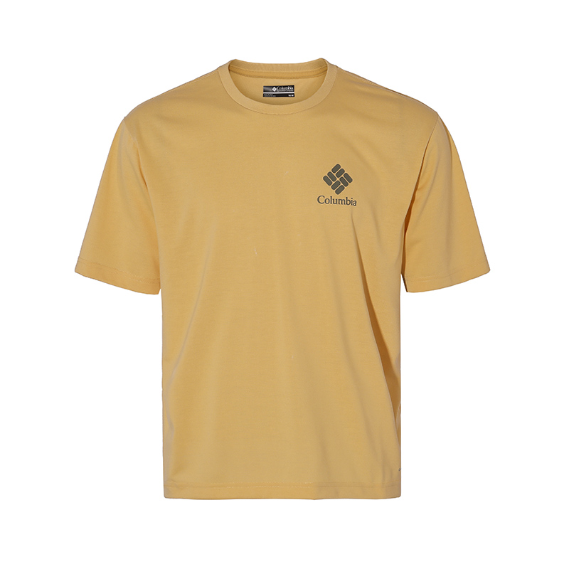 Columbia Quick Dry T Shirts Men's Yellow