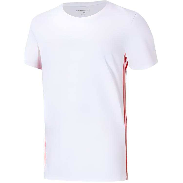 Adidas Neo T Shirts Men's White Crew Neck Moderate