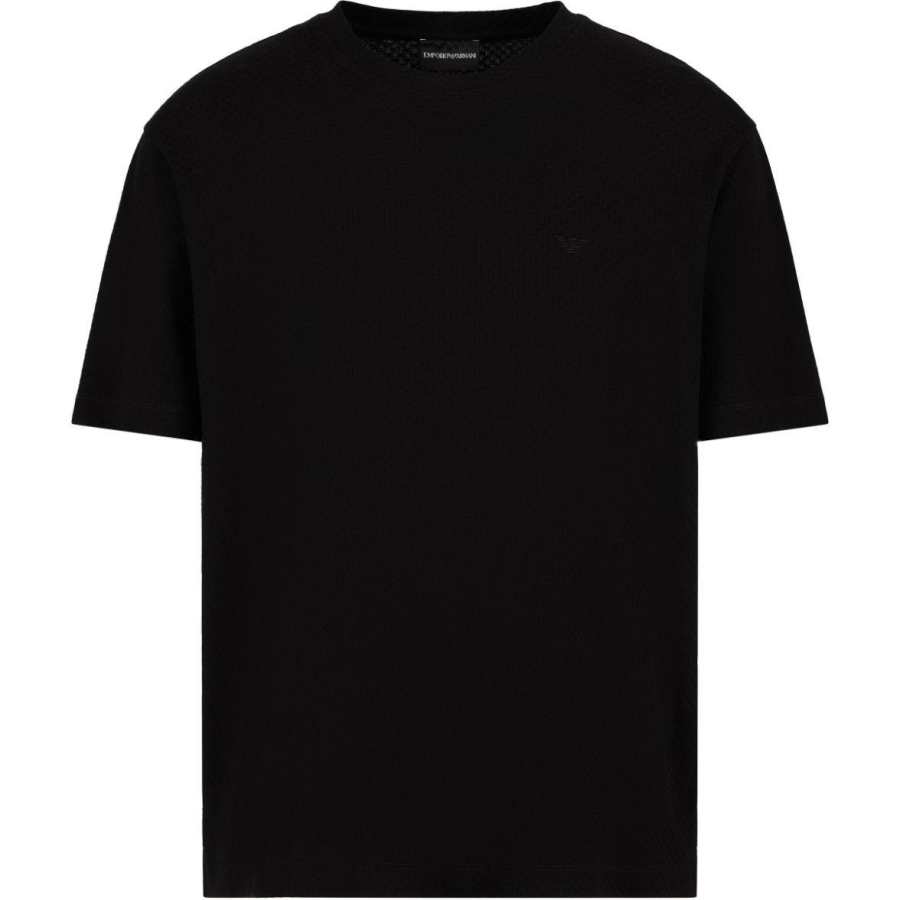 EMPORIO ARMANI Jacquard Jersey T shirt