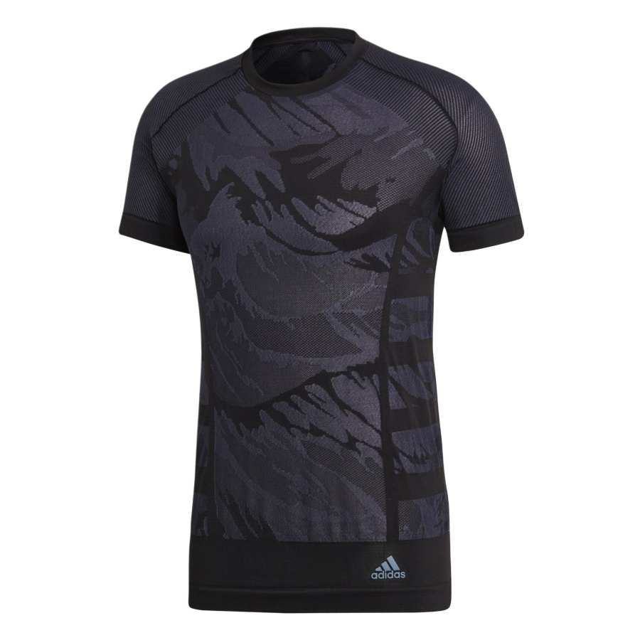 Adidas Adidas T Shirts Men's Black Crew Neck Moderate