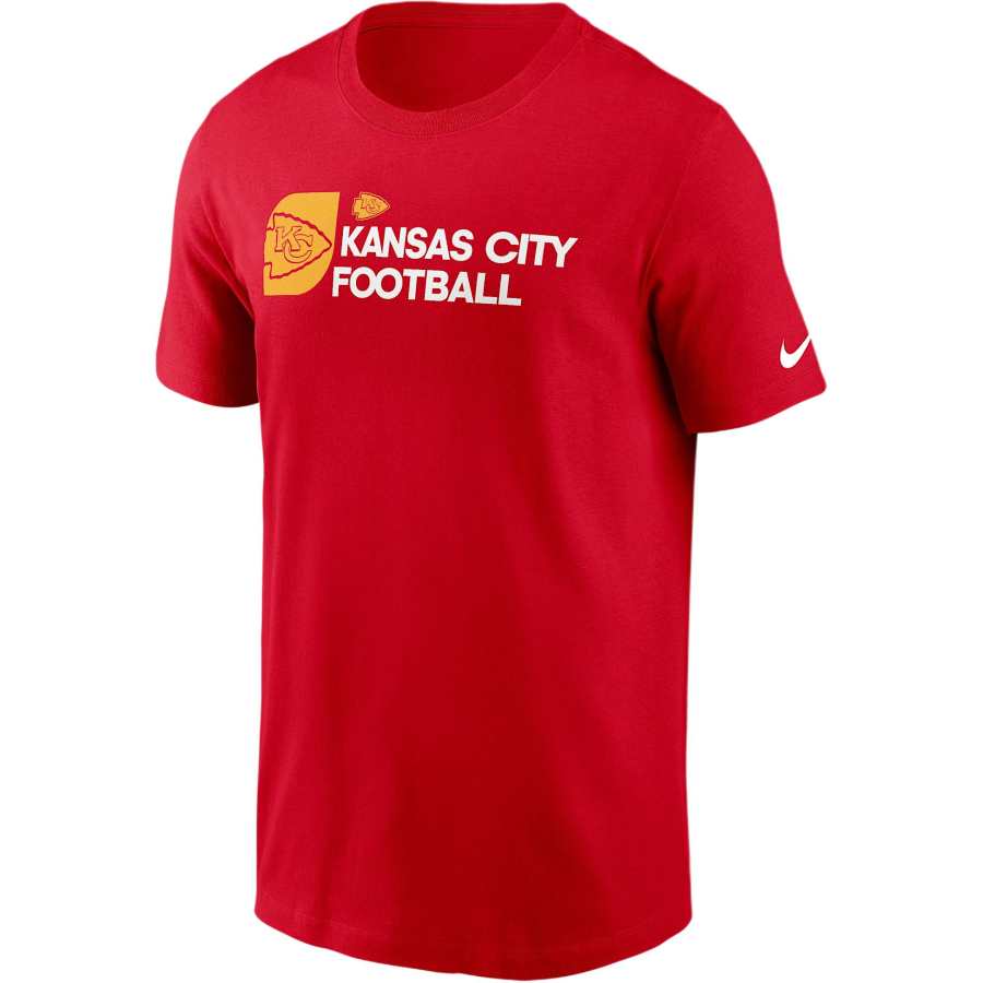 Nike Nike Kansas City Chiefs Team Outline Essential T-Shirt Men's Nike Nfl T-Shirt