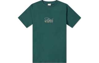 AUTRY X Jeff Staple Logo embroidered T shirt