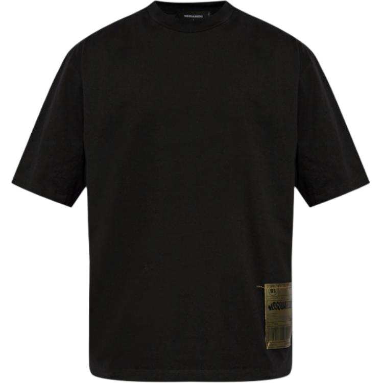 DSQUARED 2 Dsquared2 Logo Patch Crewneck T Shirt