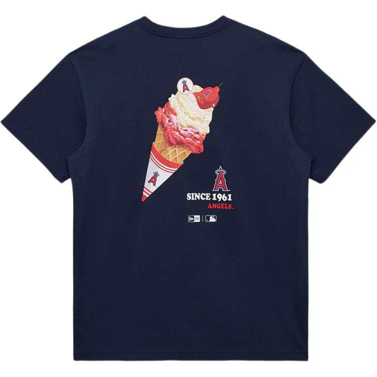New Era FW24 T Shirt Unisex Navy Blue