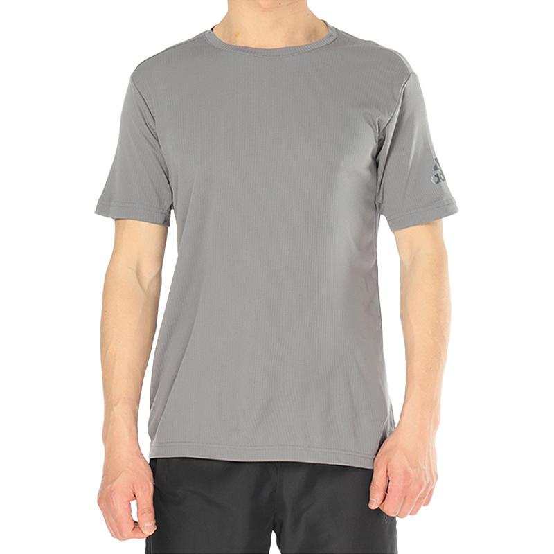 Adidas Adidas T Shirts Men's Gray Crew Neck Moderate