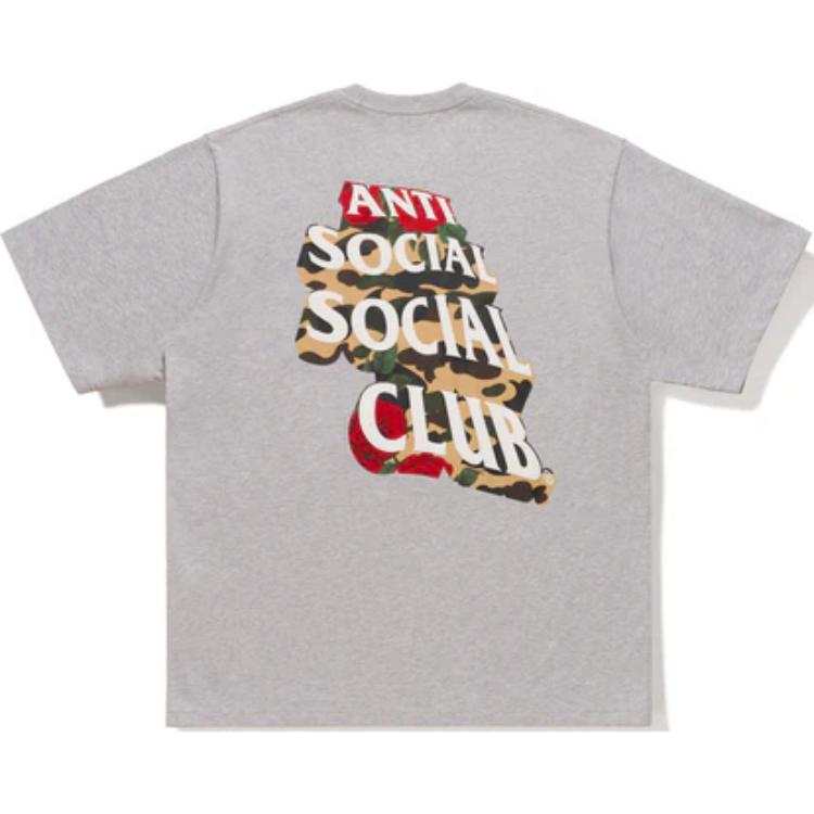 A BATHING APE Bape X Anti Social Social Club Ii Tee