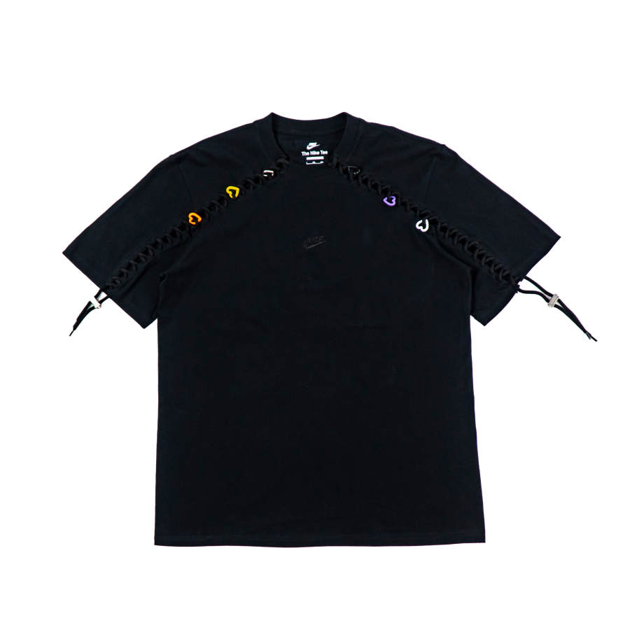 Nike Nike T Shirts Unisex Black Crew Neck Moderate Straight Fit