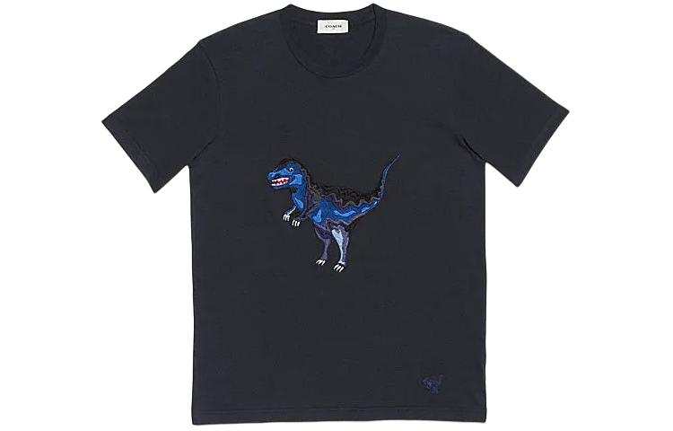 COACH COACH T Shirt Men's Marine Blue