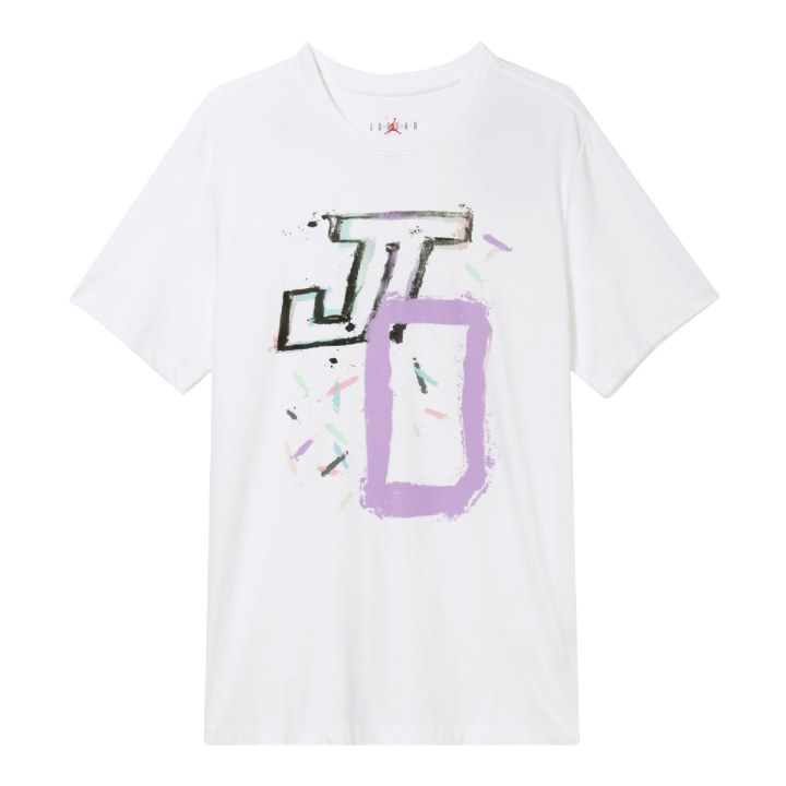 Jordan Jordan T Shirts Men's White Crew Neck Moderate