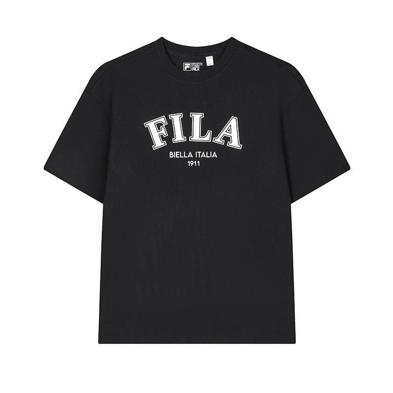 FILA ORIGINALE SS24 T Shirt Unisex Black