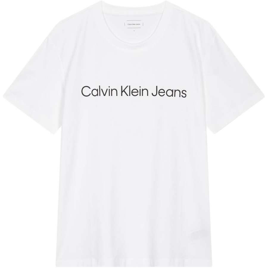 CALVIN KLEIN T Shirt Unisex Bright White