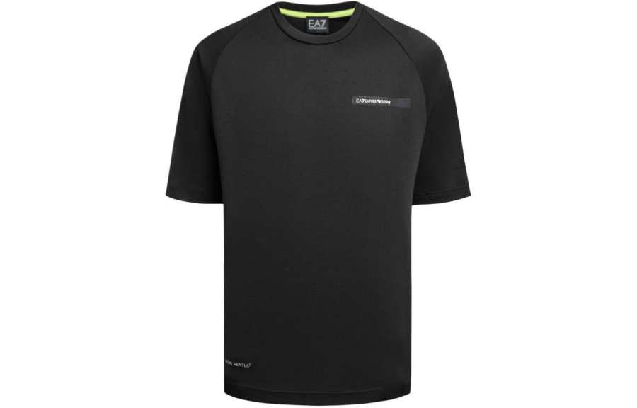 EMPORIO ARMANI EA7 SS24 T Shirt Men's Black