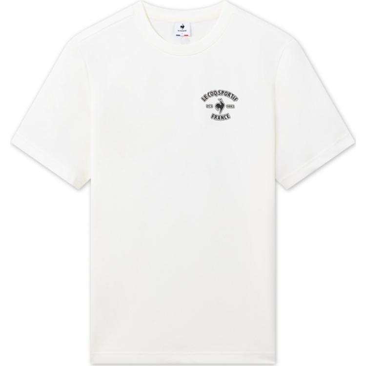 Le Coq Sportif T Shirts Men's Crew Neck Moderate