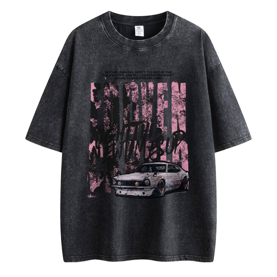 EOOVEN EOOVEN T Shirts Unisex Crew Neck Moderate Heavyweight