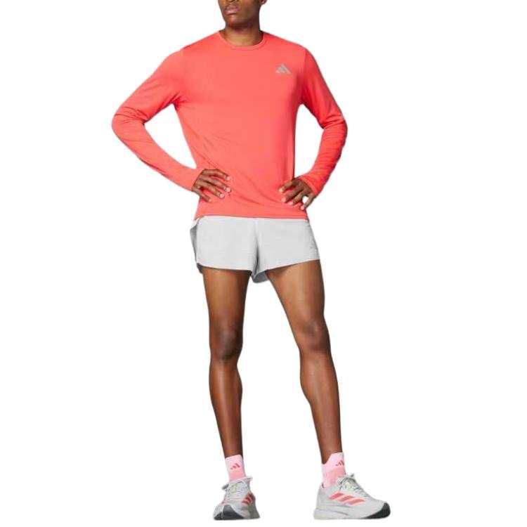 Adidas Adidas Adizero Ekiden T Shirt Men's Pink Orange Red