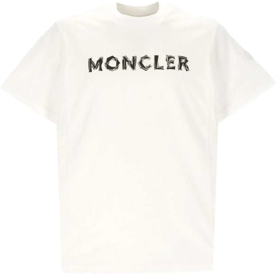Moncler Short Sleeved Logo Printed T Shirt