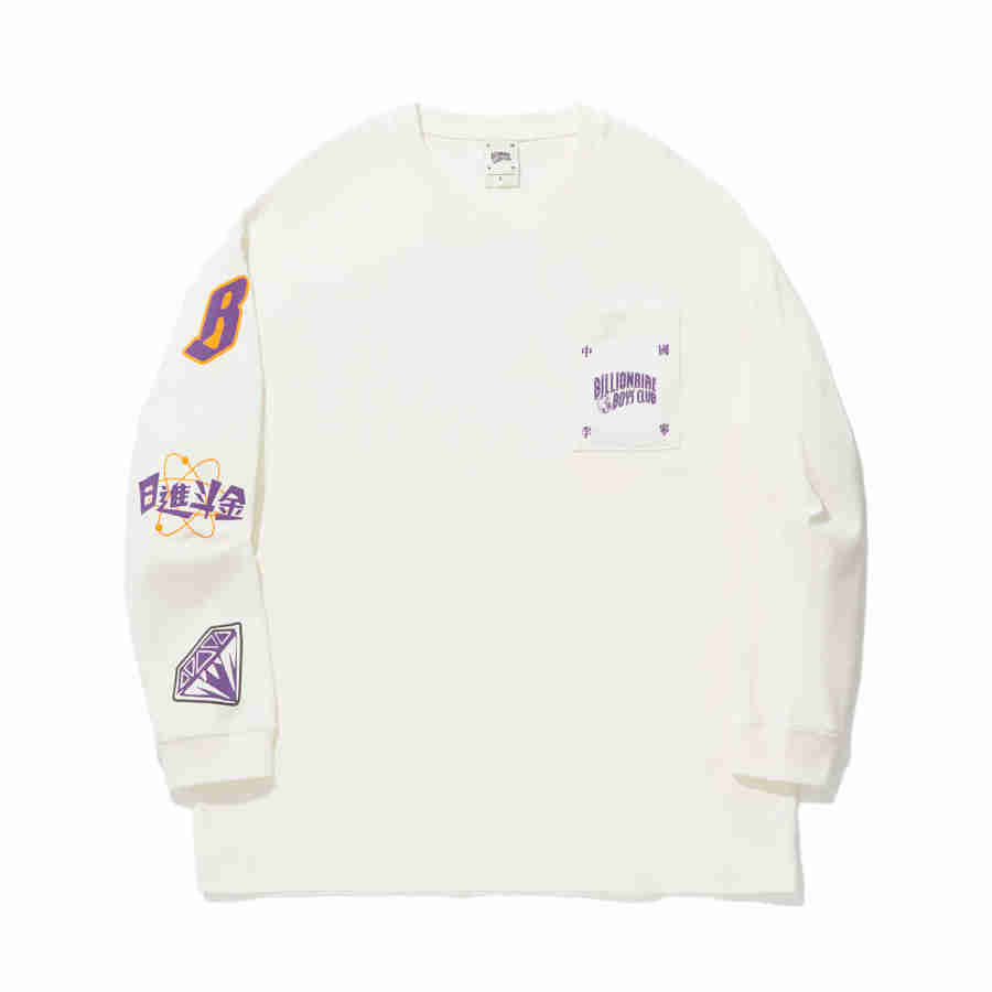 Li-Ning Li Ning x BILLIONAIRE BOYS CLUB T Shirt Unisex White