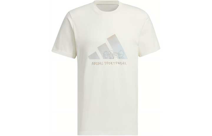 Adidas Adidas Graphic T-Shirt Asia Sizing 'White'
