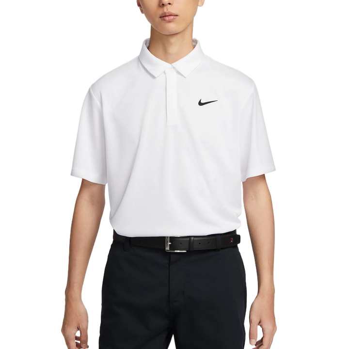 Nike Nike Dri FIT Tour T Shirt Men's White/White/Black