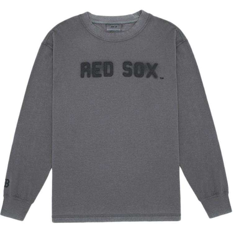 MLB Boston Red Sox T Shirt Unisex Dark Charcoal Gray