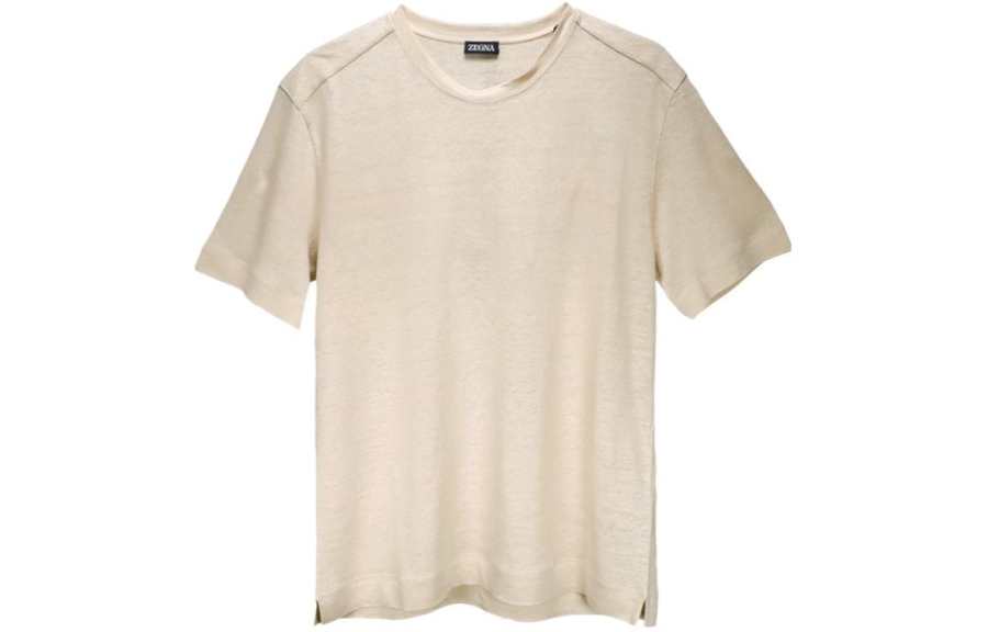 Ermenegildo Zegna Crew-neck Linen T-shirt
