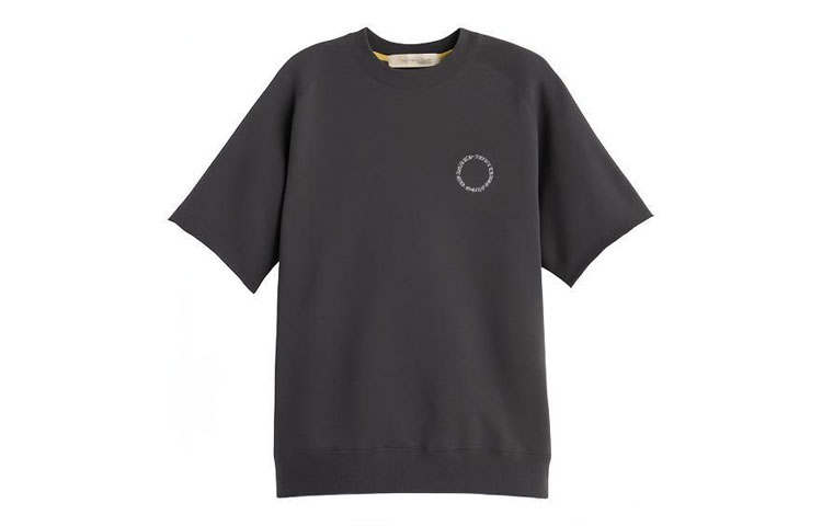 New Balance New Balance SS24 Raglan Sleeve T Shirt Unisex Black Gray