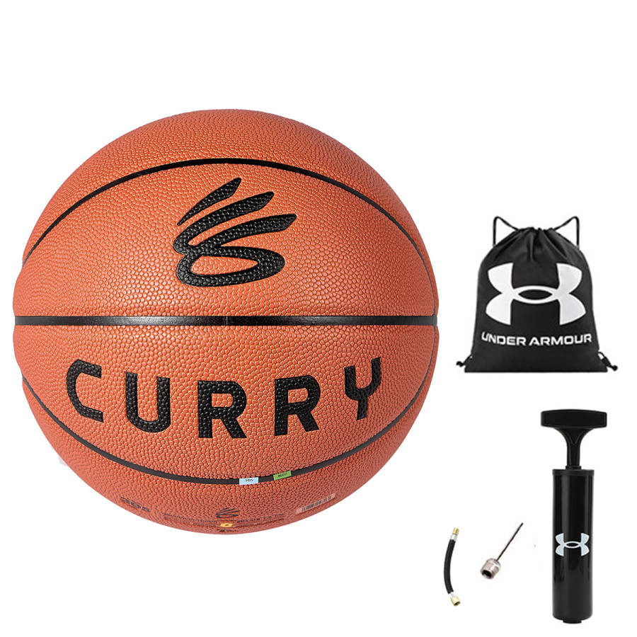 Under Armour Pu Basketball Brown Size 7 Ball Training Competition Unisex China Mainland Version