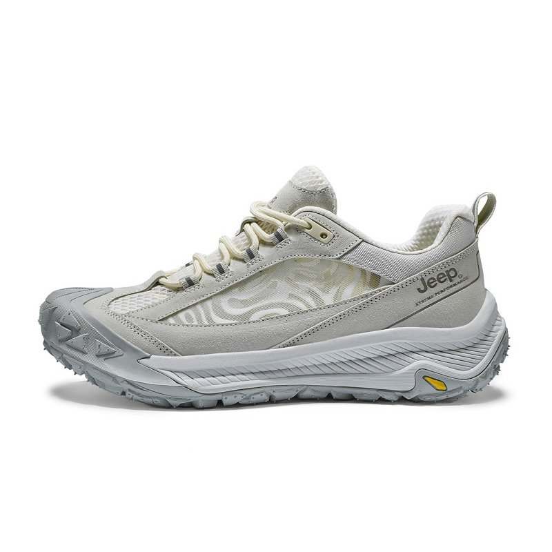 Jeep Low top Outdoor Shoes Men's Beige