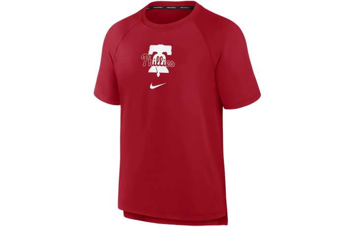 Nike Nike T Shirts Men's Red Crew Neck Moderate Straight Fit