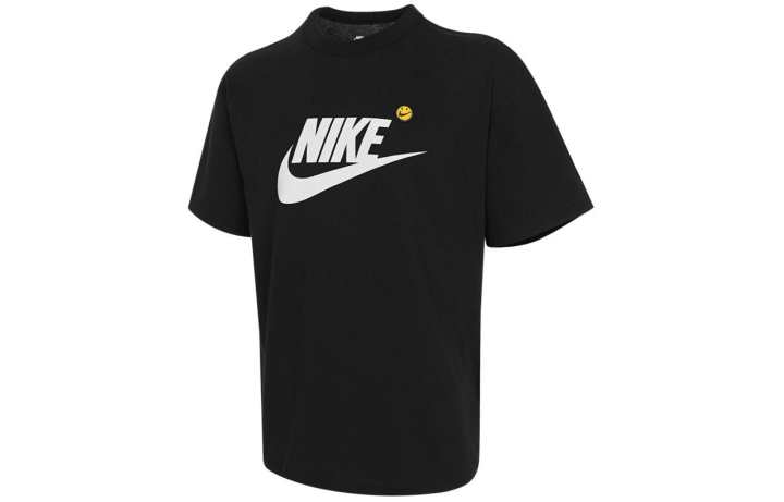 Nike Nike T Shirts Men's Black Crew Neck Moderate