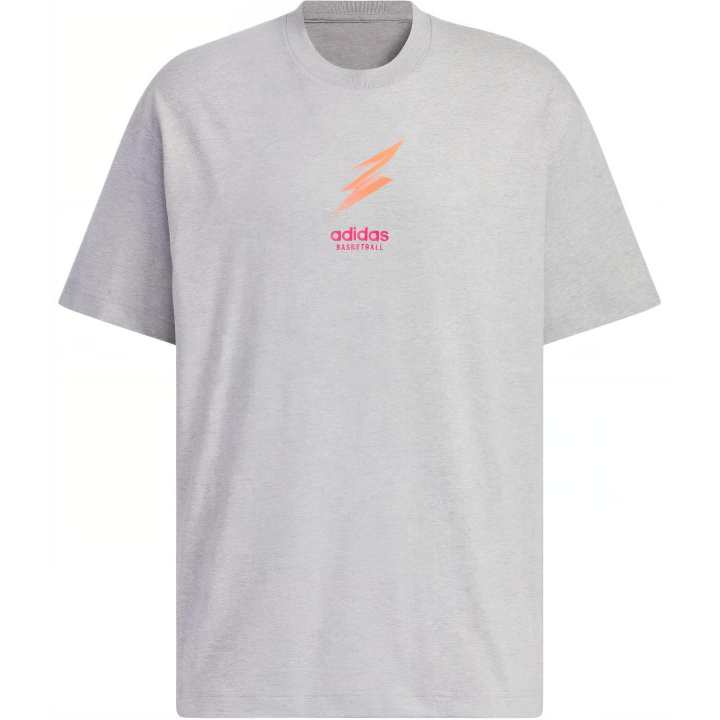 Adidas Adidas T Shirt Men's Medium Heather Gray