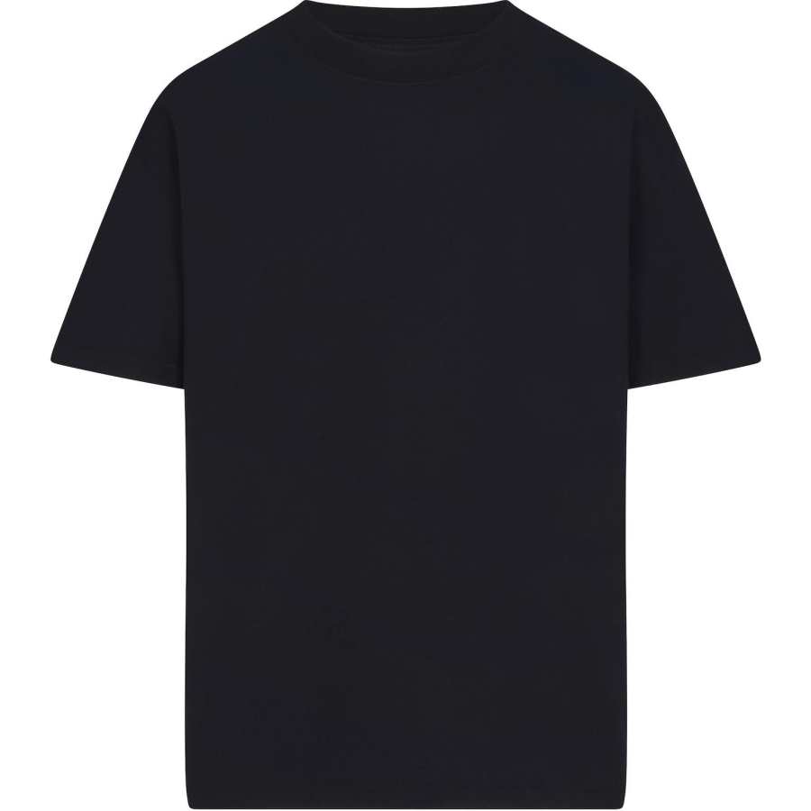 Skims FW24 HEAVYWEIGHT COTTON MENS RELAXED T SHIRT T Shirt Men's OBSIDIAN/Obsidian Color