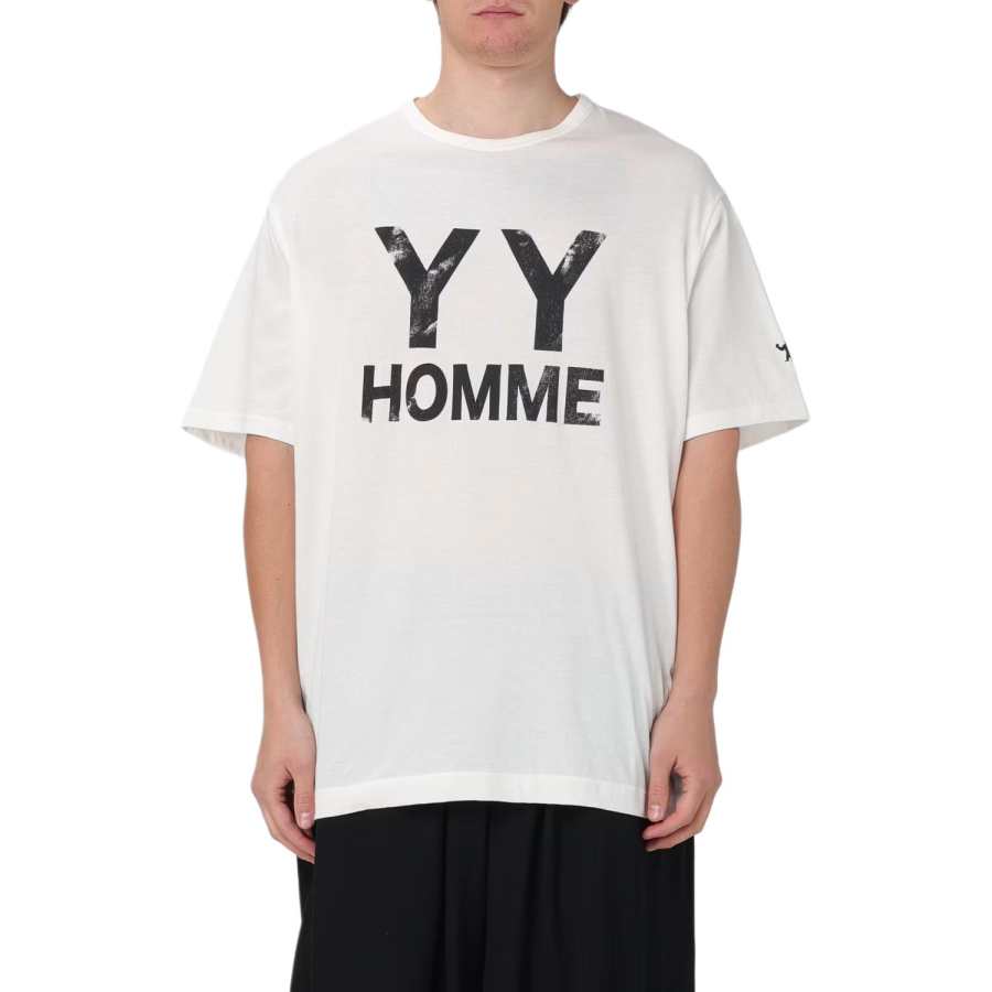 Yohji Yamamoto Logo-print Cotton T-shirt